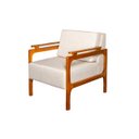 Ver imagem 1 de POLTRONA DECORATIVA YASMIN LUXO DORA BELA - Bege Linho