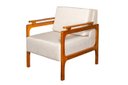 Ver imagem 1 de POLTRONA DECORATIVA YASMIN LUXO DORA BELA - Bege Linho