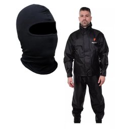 Capa de Chuva Pioneira Nylon Urban + Balaclava Tamanho Gg - 2