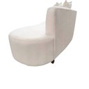 Ver imagem 5 de Namoradeira Sofá Feijão Suria Orgânica Bouclé Marfim