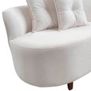 Ver imagem 6 de Namoradeira Sofá Feijão Suria Orgânica Bouclé Marfim