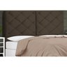 Cabeceira Cama Box Solteiro Troya 90cm - Perfan - Suede Marrom - 2