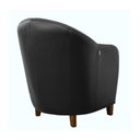 Ver imagem 2 de Kit 2 Poltronas Kairós com Pés Madeira Couro Negro