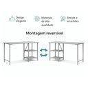 Ver imagem 4 de Kit Mesa Star 110 + Estante 4 Prateleiras
