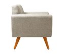 Ver imagem 4 de Kit 2 Poltronas Bruna Cor:Linho Bege 140