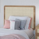 Ver imagem 3 de Cabeceira Cama Box Solteiro Painel com Telinha 90cm Moss A03 Hanover