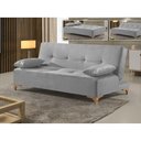 Ver imagem 4 de Sofá Cama 2 Lugares Living M-143 Veludo Martins Cinza