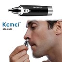 Ver imagem 2 de Maquininha Apara Pelos Nariz Orelha Kemei Lamina Unissex Top