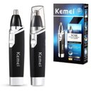 Ver imagem 6 de Maquininha Apara Pelos Nariz Orelha Kemei Lamina Unissex Top