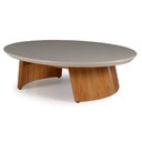 Ver imagem 2 de Mesa de Centro Gema - Verniz - Imbuia Natural