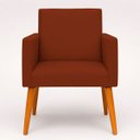 Ver imagem 7 de Poltrona Nina Decorativa para Sala Recepção Manicure Consultório Suede