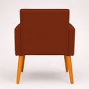Ver imagem 2 de Poltrona Nina Decorativa para Sala Recepção Manicure Consultório Suede