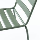 Ver imagem 3 de Cadeira em Metal Briss 82 Cm X 43 Cm X 44 Cm Verde Verde