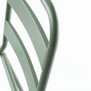 Ver imagem 4 de Cadeira em Metal Briss 82 Cm X 43 Cm X 44 Cm Verde Verde