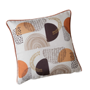 Ver imagem 1 de Capa de Almofada Linho Boho Terracota c/ Cordão 50cm