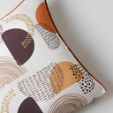 Ver imagem 2 de Capa de Almofada Linho Boho Terracota c/ Cordão 50cm