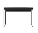Ver imagem 3 de Mesa de Estudo Escrivaninha Criare Prateleira Escritório Moderno Estilo Industrial Nicho Cor Preto