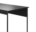 Ver imagem 4 de Mesa de Estudo Escrivaninha Criare Prateleira Escritório Moderno Estilo Industrial Nicho Cor Preto