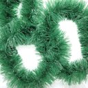 Ver imagem 1 de Festão de Natal Verde Opaco 9cm Jogo 20 Metros - Master Christmas