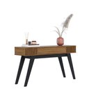 Ver imagem 3 de Mesa de Centro Jeri Noce Milano Preto Acetinado com Aparador para Sala Riviera Noce Milano - Colibri