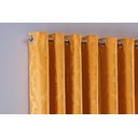 Ver imagem 4 de Cortina Jacquard Luxo em Tecido Semi Blackout Sala 6,00x2,80:dourado