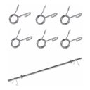 Ver imagem 1 de Kit 20 Presilhas Barra Grampo 3 Voltas 25.40 mm