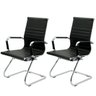 Kit Com 2 Cadeira Fixa Interlocutor Charles Eames Esteirinha 11A - 1