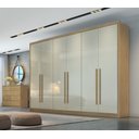 Ver imagem 2 de Guarda Roupa Casal 6 Portas 6 Gavetas Robust Plus Cumaru Fendi