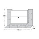 Ver imagem 3 de Painel para TV até 55 Polegadas com Bancada Malbec 