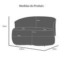 Ver imagem 3 de Sofá para Sala de Estar 2 Lugares Beatriz