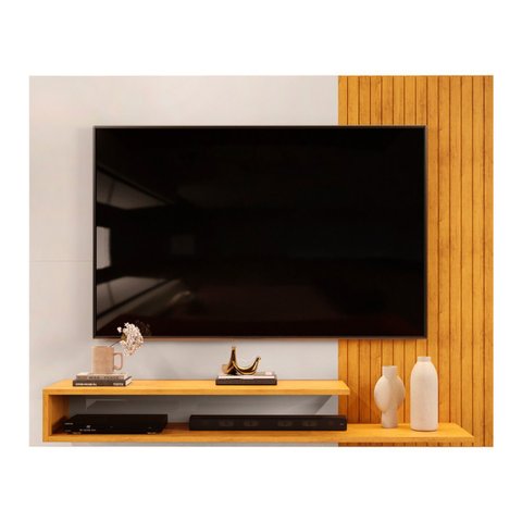 Painel para Tv 50 Polegadas Nando Cedro/bali - Dj Móveis