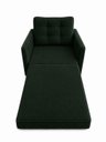 Ver imagem 1 de Poltrona Cama Solteiro 2 em 1 Conforto, Elegância Veludo:Verde