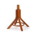 Ver imagem 4 de Cabideiro de Chão Pendurador Mancebo Royal Madeira Maciça Amêndoa