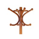 Ver imagem 3 de Cabideiro de Chão Pendurador Mancebo Royal Madeira Maciça Amêndoa