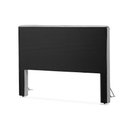 Ver imagem 3 de Cabeceira Cama King Estofada 1,93 - Inca Veludo Cinza Claro