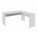Ver imagem 3 de Mesa Escrivaninha em L F5 Office Moderno sem Gavetas MDP 150cm Cinza