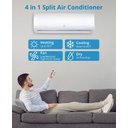 Ver imagem 5 de Takywep Ar-condicionado Split Inverter 9.000 Btus Frio/quente 115v Branco