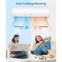 Ver imagem 2 de Takywep Ar-condicionado Split Inverter 9.000 Btus Frio/quente 115v Branco