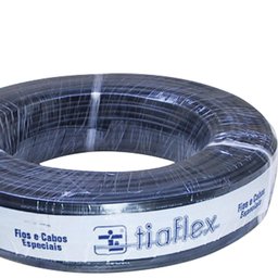 Cabo de Áudio Frequência para Guitarra Af(e) 1x0,20mm Preto - Rl / 100 - 3