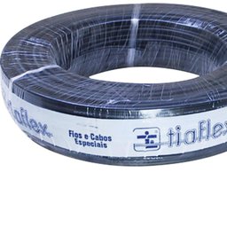 Cabo de Áudio Frequência para Guitarra Af(e) 1x0,20mm Preto - Rl / 100 - 2