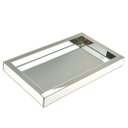 Ver imagem 3 de Bandeja Decorativa Espelhada Prata