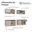 Ver imagem 5 de Armário de Cozinha Completa 240cm Suspenso Nice Madesa 04