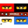 Painel de Festa Lego Ninjago #01 - 150x100 - 1