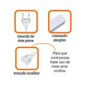 Ver imagem 7 de Pisca Pisca Cascata Natal 3 Metros Led Natalino Rena Estrela Fio de Fada Controle 8 Modos Iluminaçao