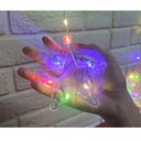 Ver imagem 5 de Pisca Pisca Cascata Natal 3 Metros Led Natalino Rena Estrela Fio de Fada Controle 8 Modos Iluminaçao