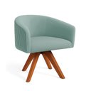 Ver imagem 5 de Poltrona Sala Industrial Champanhe Kit 2 Arielle Veludo Cotelê D03 - D’Rossi