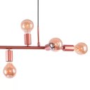 Ver imagem 3 de Lustre Pendente Quality Spine 1361 Cobre E27 Bivolt