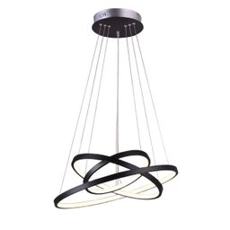 Lustre Pendente Quality Montreal 1303 Led Bivolt Preto - 2