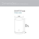 Ver imagem 2 de Coifa de Ilha Redonda Quartzo Inox Tp3521ix Suggar 35cm 120v