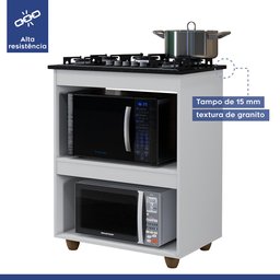 Balcão para Cooktop 5 Bocas - 5